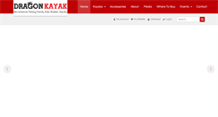 Desktop Screenshot of dragonkayak.com.au